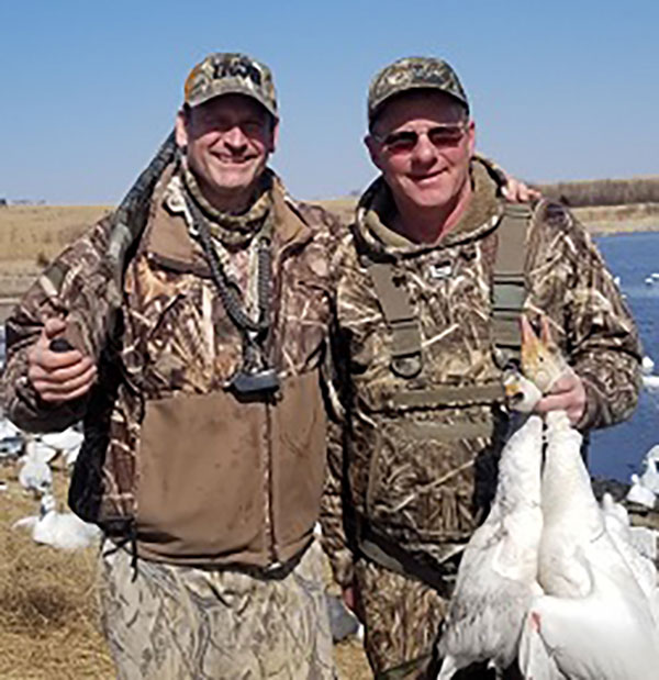 BGO's head guide Mike Meyer with HTN President