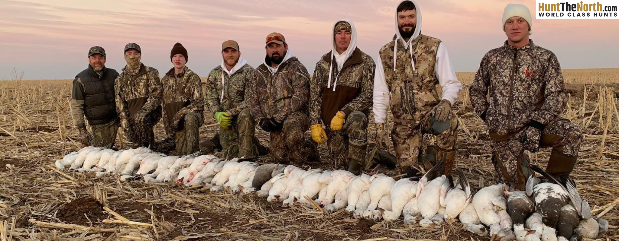 Kansas Spring Snow Goose Hunting